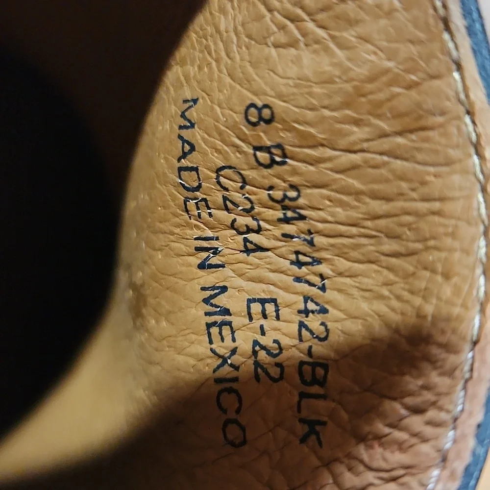 Frye Serena Mules Black Womens Size 8B - Picture 6 of 6